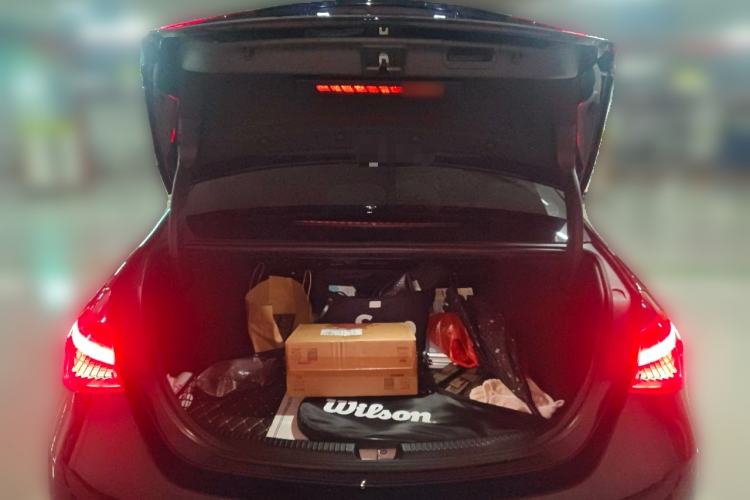 Used Mercedes-Benz C-Class 2022 C 260 L Obsidian Night Sport Edition Trunk