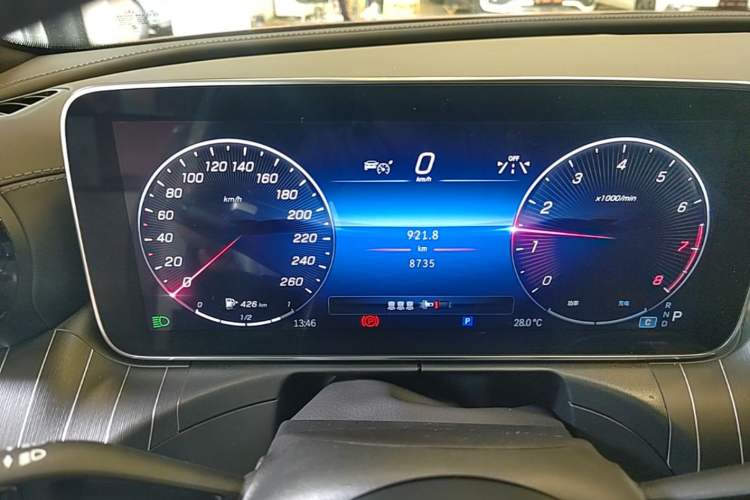 Used Mercedes-Benz C-Class 2022 Restyled C 200 L Sport Edition Instrument Cluster