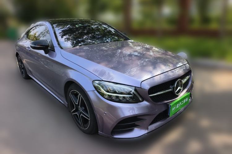 Used Mercedes-Benz C-Class 2022 Refreshed C 260 Coupe Front Right 45 Deg