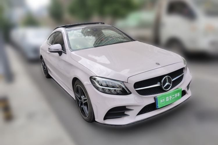 Used Mercedes-Benz C-Class 2022 Refreshed C 260 Coupe Front Right 45 Deg