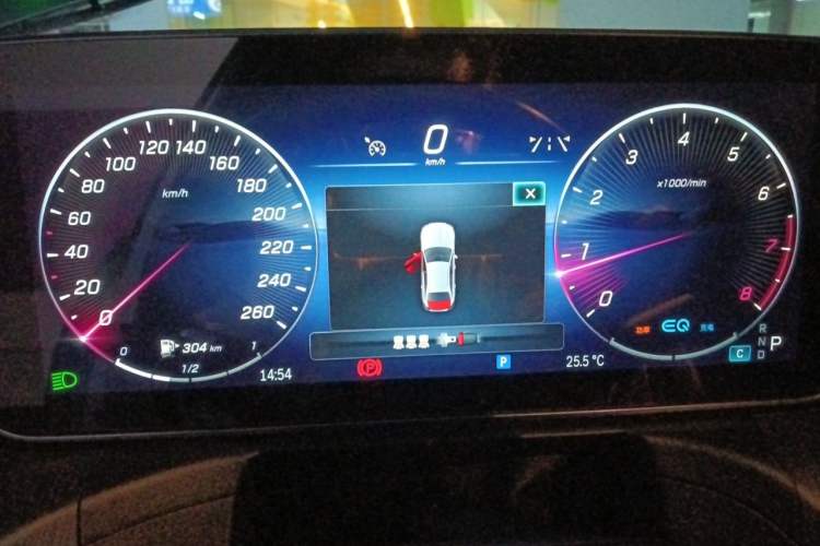 Used Mercedes-Benz C-Class 2022 C 260 L Obsidian Night Sport Edition Instrument Cluster