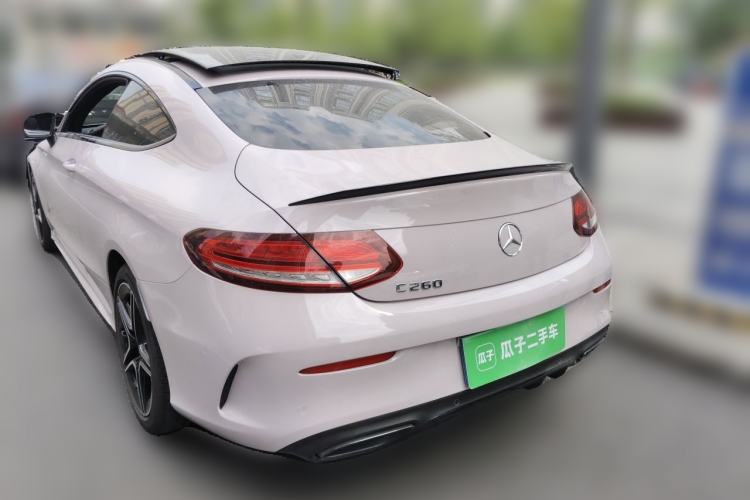 Used Mercedes-Benz C-Class 2022 Refreshed C 260 Coupe Rear Left 45 Deg