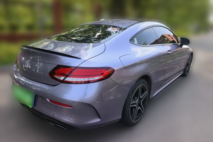 Used Mercedes-Benz C-Class 2022 Refreshed C 260 Coupe Rear Right 45 Deg