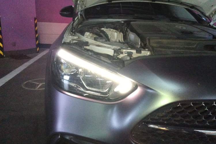Used Mercedes-Benz C-Class 2022 C 260 L Obsidian Night Sport Edition Right Front Headlight