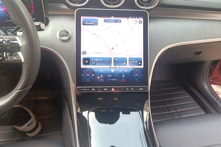 Used Mercedes-Benz C-Class 2022 Restyled C 260 L Sport Edition Audio And AC Panel
