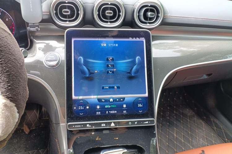 Used Mercedes-Benz C-Class 2022 Restyled C 260 L Sport Edition Audio And AC Panel