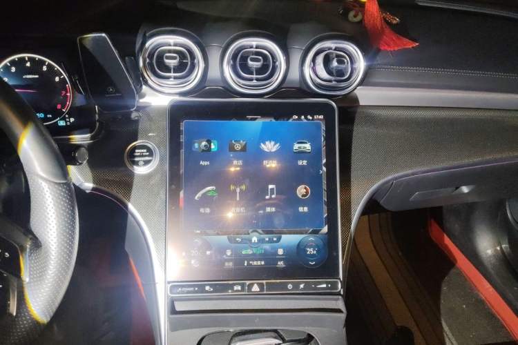 Used Mercedes-Benz C-Class 2022 C 260 L Sport Edition Audio And AC Panel