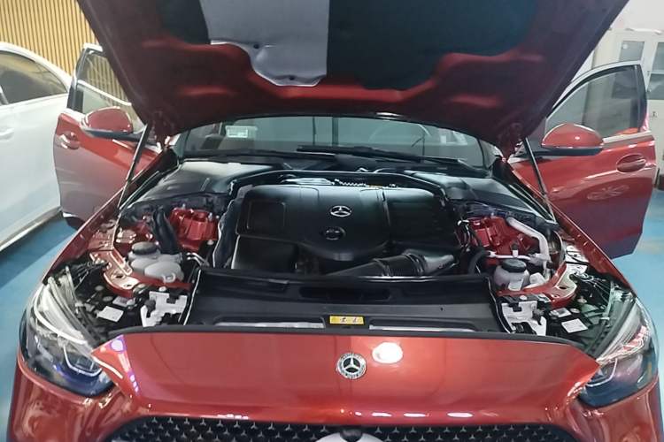 Used Mercedes-Benz C-Class 2022 C 200 L Sport Edition Engine Bay