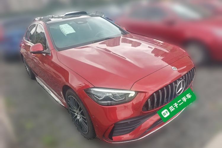 Used Mercedes-Benz C-Class 2022 C 260 L Sport Edition Front Right 45 Deg