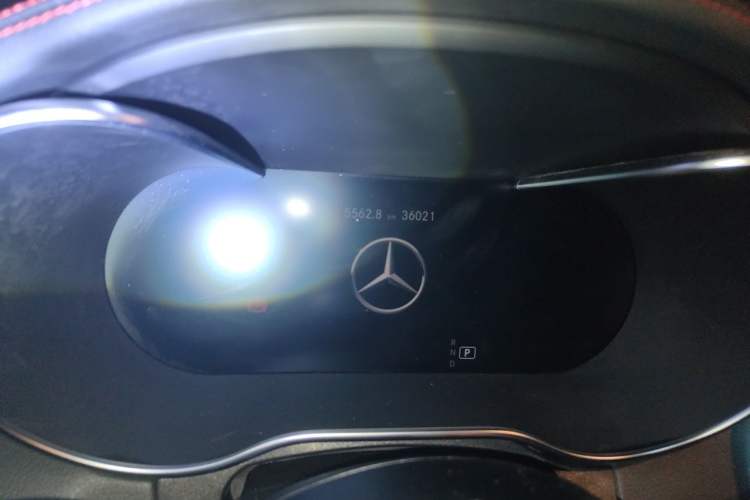 Used Mercedes-Benz C-Class 2022 Refreshed C 260 Coupe Odometer Close Up
