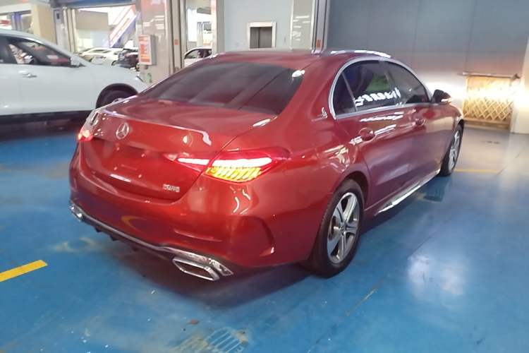Used Mercedes-Benz C-Class 2022 C 200 L Sport Edition Rear Right 45 Deg