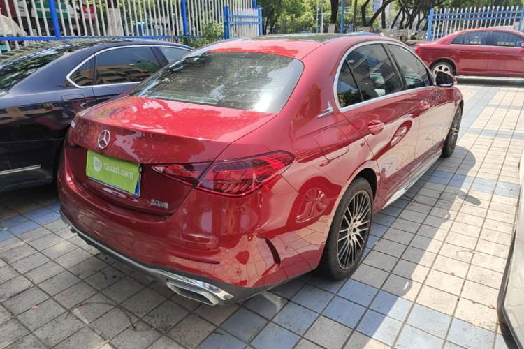 Used Mercedes-Benz C-Class 2022 C 260 L Sport Edition Rear Right 45 Deg