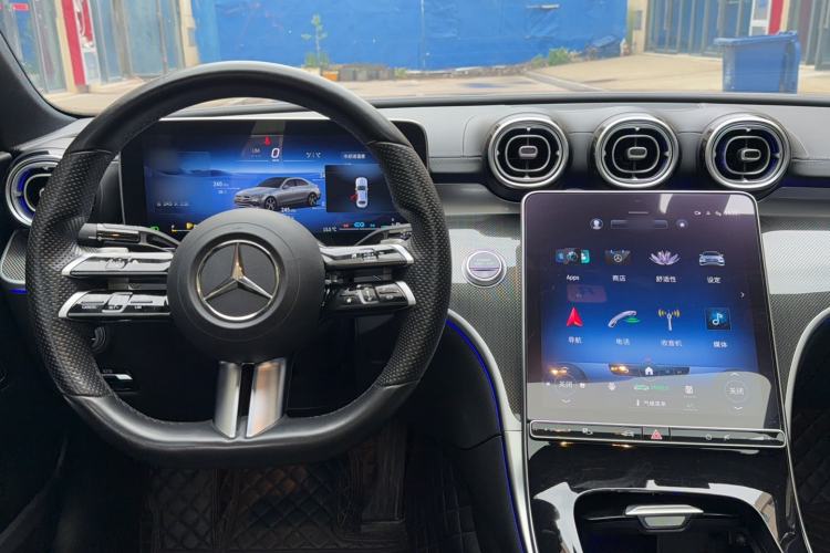Used Mercedes-Benz C-Class 2022 C 260 L Sport Edition Steering Wheel