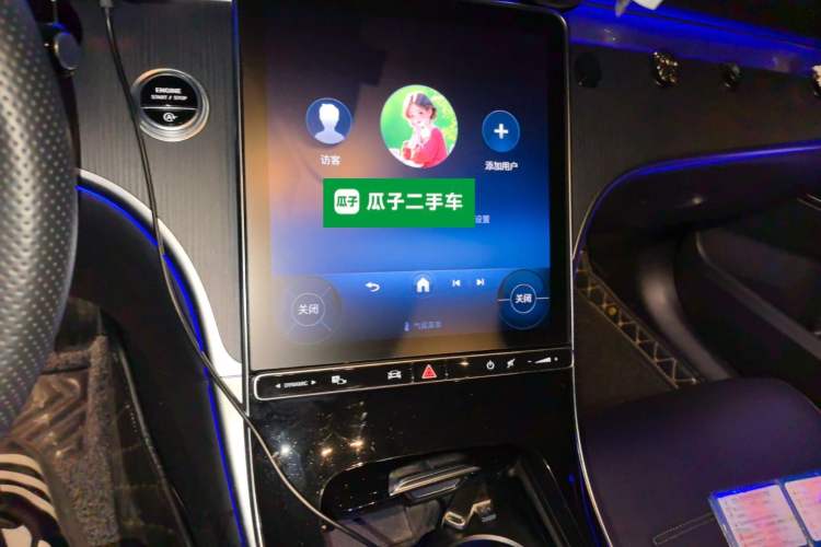 Used Mercedes-Benz C-Class 2022 Restyled C 260 L Sport Edition Audio And AC Panel