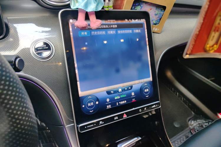 Used Mercedes-Benz C-Class 2022 Restyled C 260 L Sport Edition Audio And AC Panel