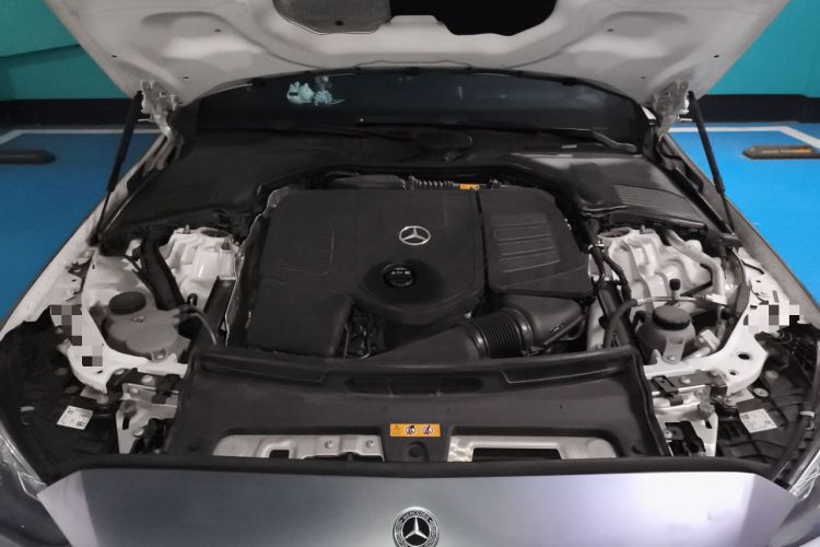Used Mercedes-Benz C-Class 2022 C 260 L Obsidian Night Sport Edition Engine Bay