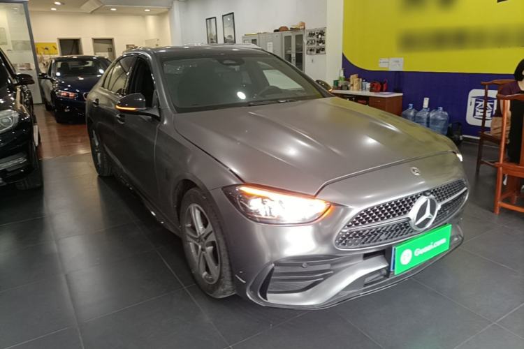 Used Mercedes-Benz C-Class 2022 C 200 L Sport Edition Front Right 45 Deg
