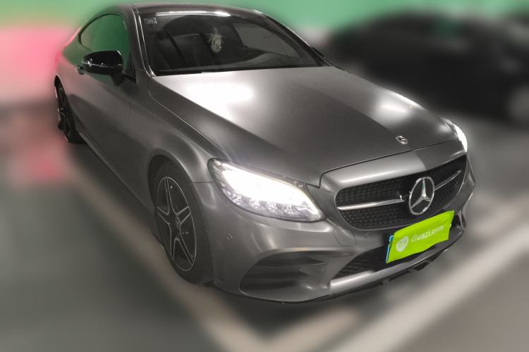 Used Mercedes-Benz C-Class 2022 Refreshed C 260 Coupe Front Right 45 Deg