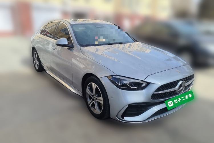 Used Mercedes-Benz C-Class 2022 C 200 L Sport Edition Front Right 45 Deg