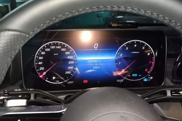 Used Mercedes-Benz C-Class 2022 C 260 L Obsidian Night Sport Edition Instrument Cluster