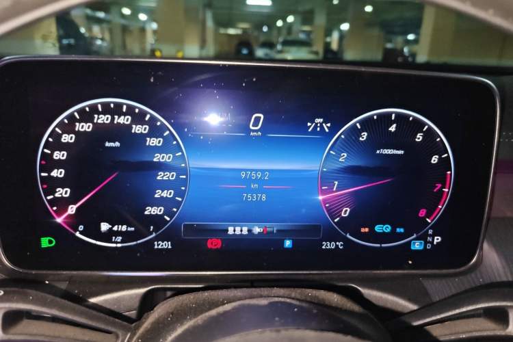 Used Mercedes-Benz C-Class 2022 C 260 L Sport Edition Instrument Cluster