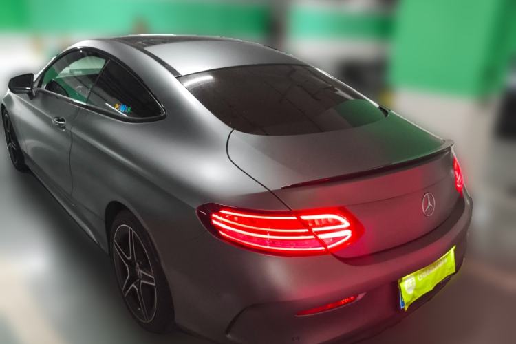Used Mercedes-Benz C-Class 2022 Refreshed C 260 Coupe Rear Left 45 Deg