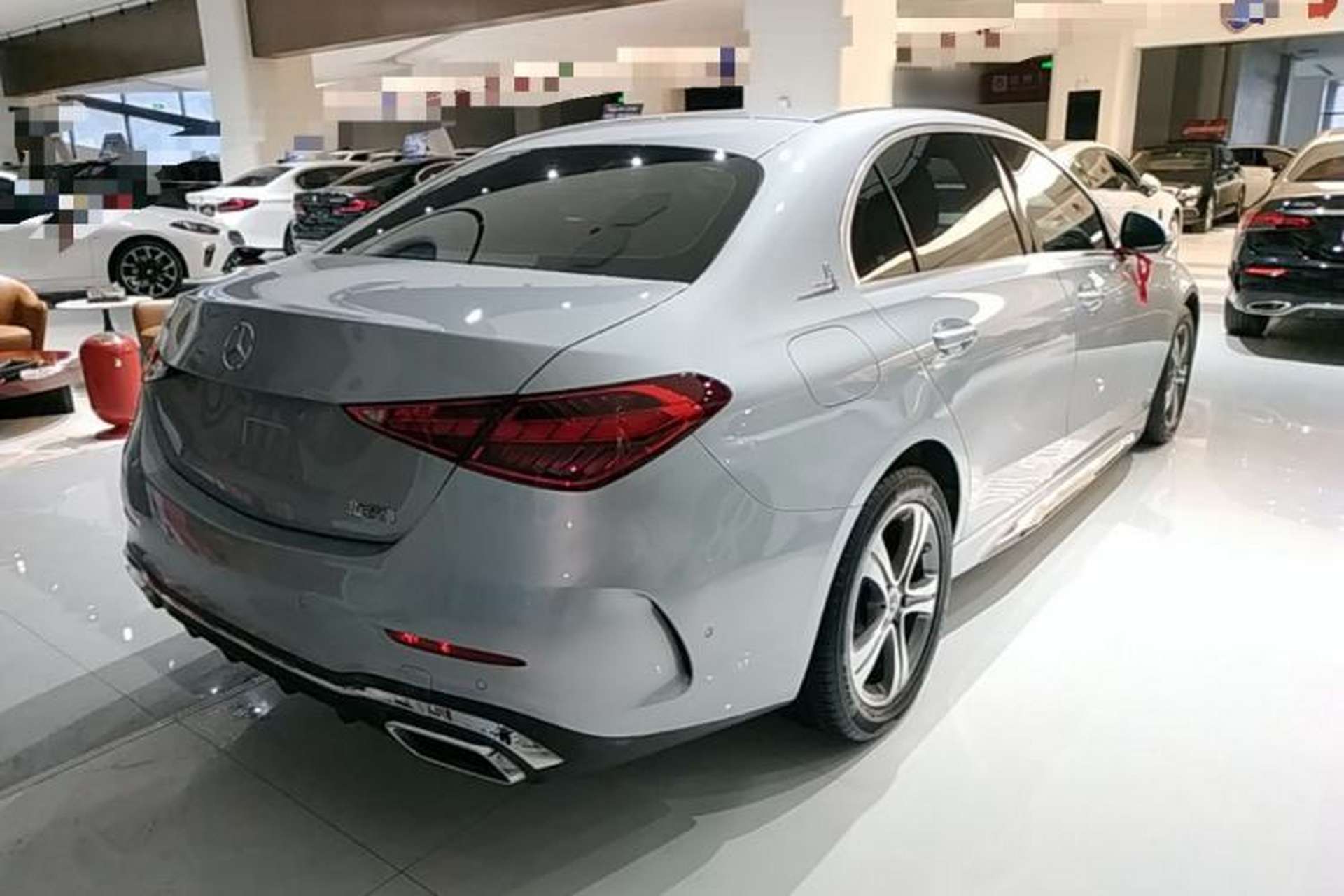 Used Mercedes-Benz C-Class 2022 Restyled C 200 L Sport Edition Rear Right 45 Deg