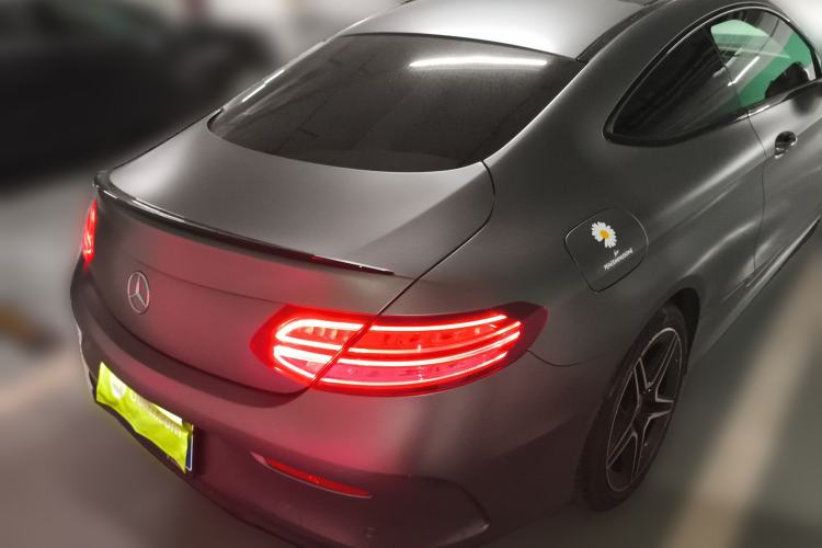 Used Mercedes-Benz C-Class 2022 Refreshed C 260 Coupe Rear Right 45 Deg