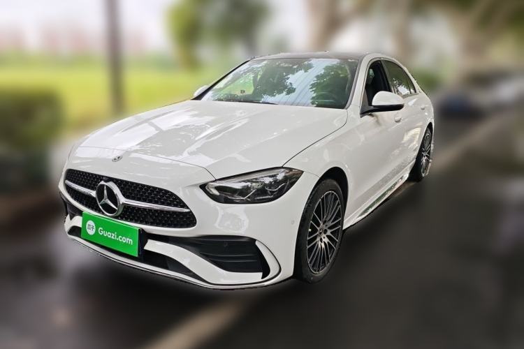 Used Mercedes-Benz C-Class 2022 C 260 L Sport Edition Guazi used car, China used car export, Used car for sale, Used Mercedes-Benz cars, Cheapest cars for sale