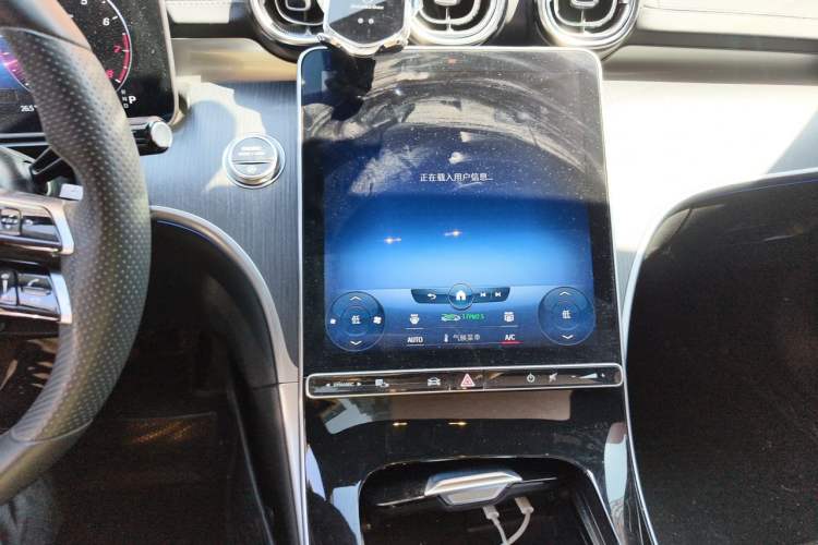 Used Mercedes-Benz C-Class 2022 Revised C 260 L Starry Night Sport Edition Audio And AC Panel