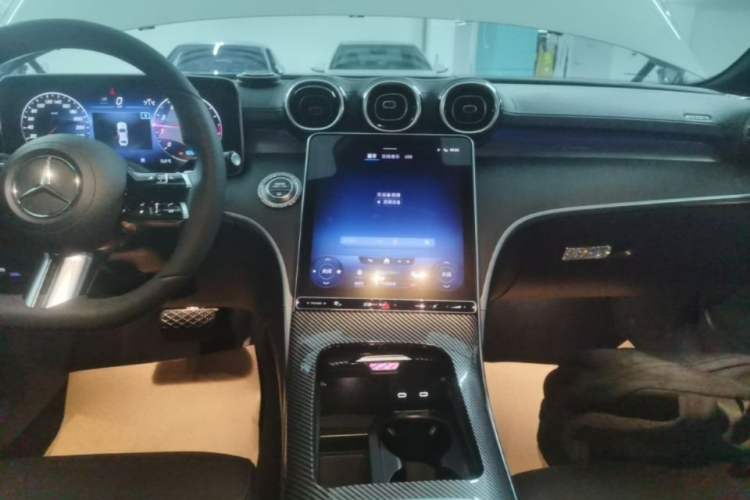 Used Mercedes-Benz C-Class 2022 C 200 L Sport Edition Audio And AC Panel