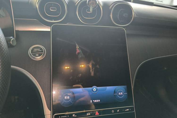 Used Mercedes-Benz C-Class 2022 C 200 L Sport Edition Audio And AC Panel