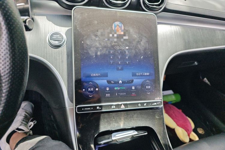 Used Mercedes-Benz C-Class 2022 C 200 L Sport Edition Audio And AC Panel