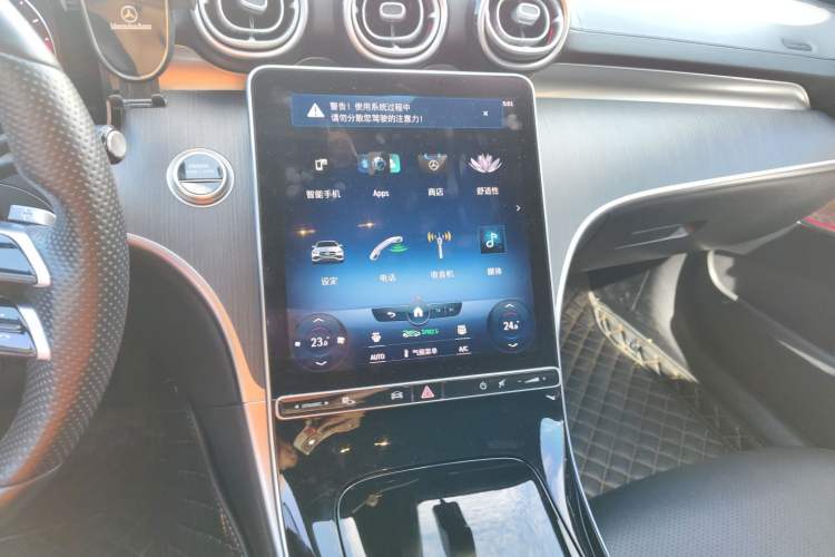 Used Mercedes-Benz C-Class 2022 Restyled C 200 L Sport Edition Audio And AC Panel