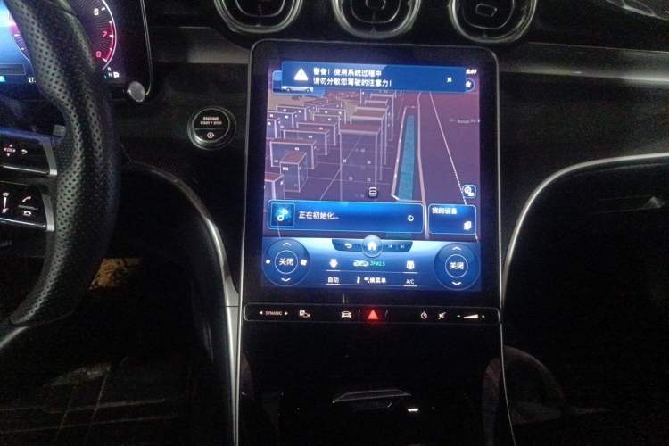 Used Mercedes-Benz C-Class 2022 C 260 L Sport Edition Audio And AC Panel
