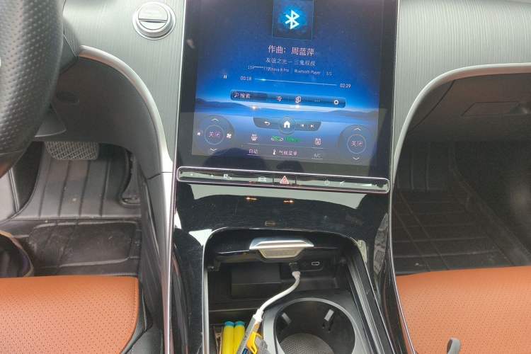 Used Mercedes-Benz C-Class 2022 Restyled C 200 L Sport Edition Audio And AC Panel