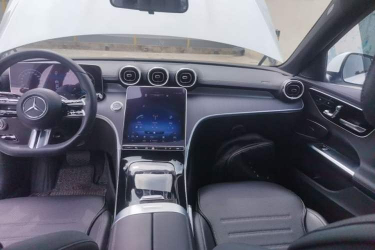 Used Mercedes-Benz C-Class 2022 C 200 L Sport Edition Audio And AC Panel