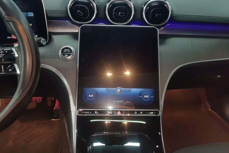 Used Mercedes-Benz C-Class 2022 C 200 L Sport Edition Audio And AC Panel