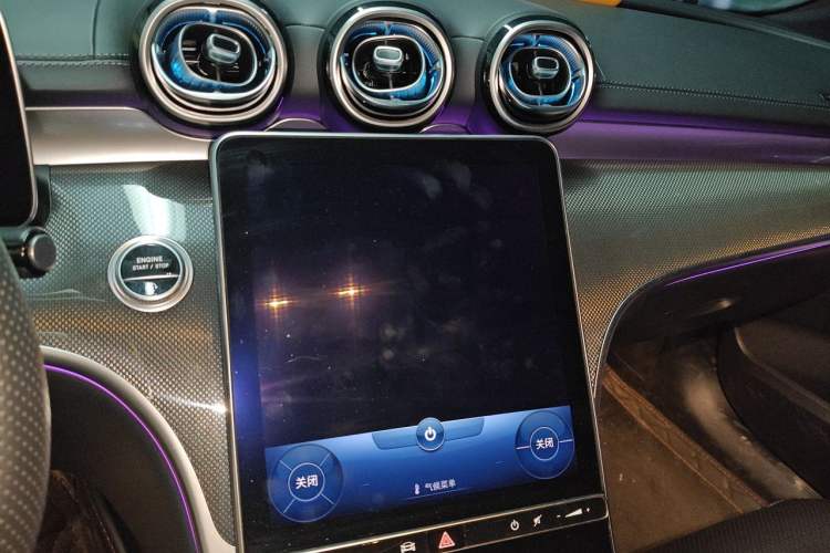 Used Mercedes-Benz C-Class 2022 C 260 L Sport Edition Audio And AC Panel