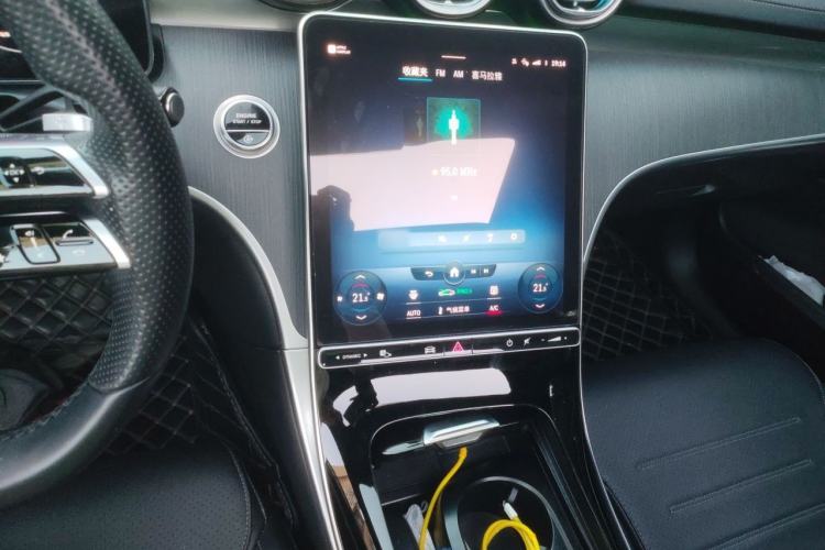 Used Mercedes-Benz C-Class 2022 Restyled C 200 L Sport Edition Audio And AC Panel