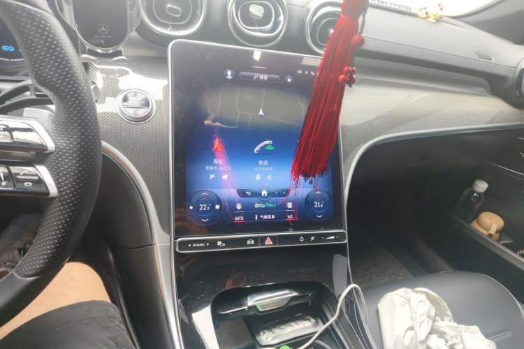 Used Mercedes-Benz C-Class 2022 C 260 L Sport Edition Audio And AC Panel