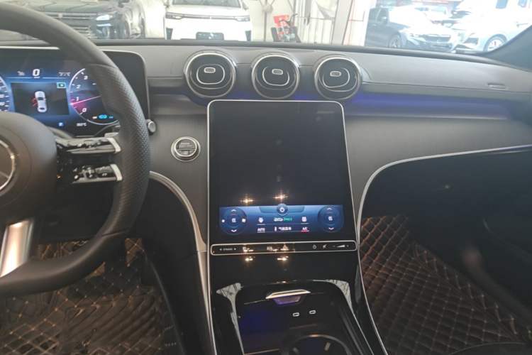 Used Mercedes-Benz C-Class 2022 Restyled C 200 L Sport Edition Audio And AC Panel