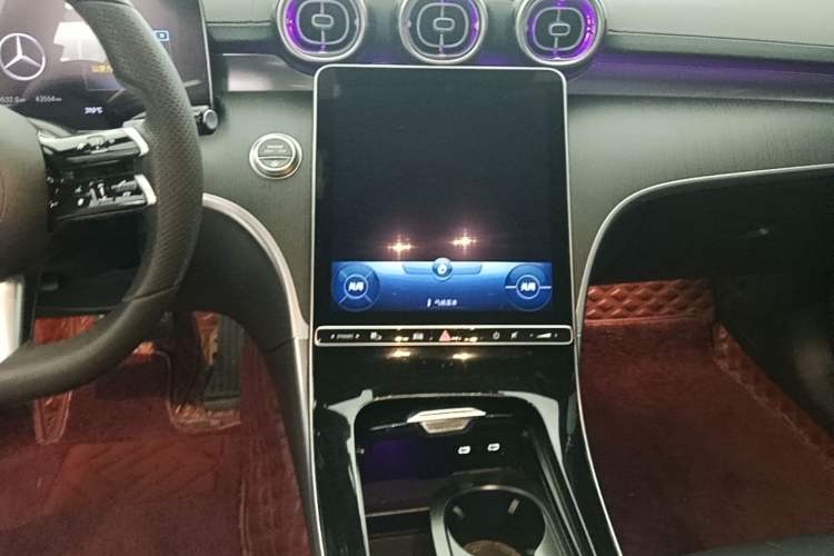Used Mercedes-Benz C-Class 2022 Restyled C 200 L Sport Edition Audio And AC Panel
