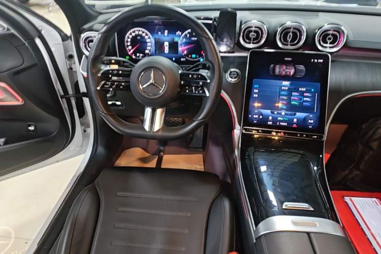 Used Mercedes-Benz C-Class 2022 C 200 L Sport Edition Audio And AC Panel