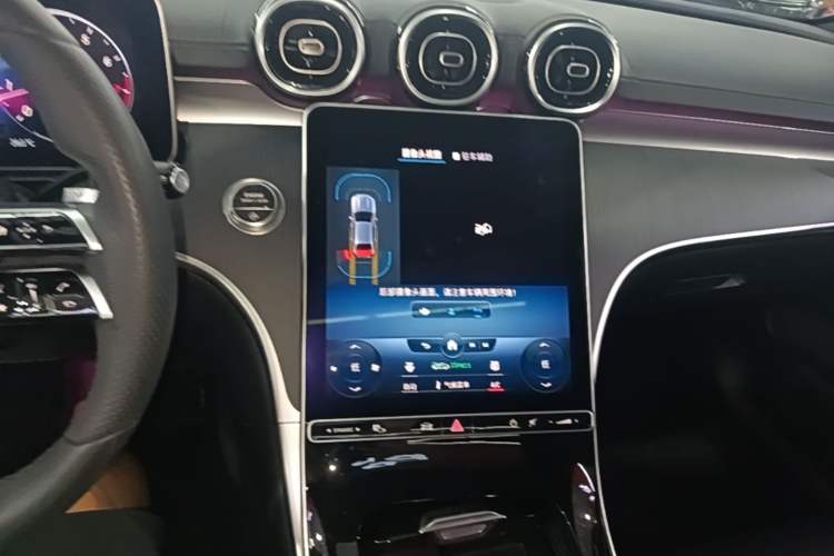 Used Mercedes-Benz C-Class 2022 Restyled C 200 L Sport Edition Audio And AC Panel
