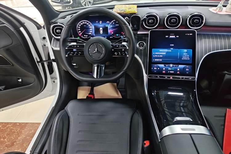 Used Mercedes-Benz C-Class 2022 C 200 L Sport Edition Audio And AC Panel