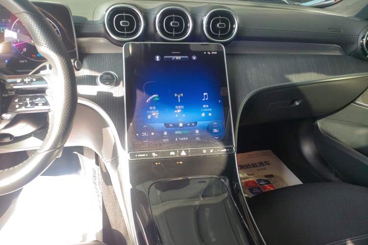 Used Mercedes-Benz C-Class 2022 C 200 L Sport Edition Audio And AC Panel