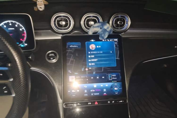 Used Mercedes-Benz C-Class 2022 Restyled C 260 L Sport Edition Audio And AC Panel