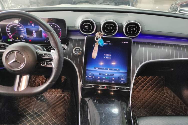 Used Mercedes-Benz C-Class 2022 C 200 L Sport Edition Audio And AC Panel
