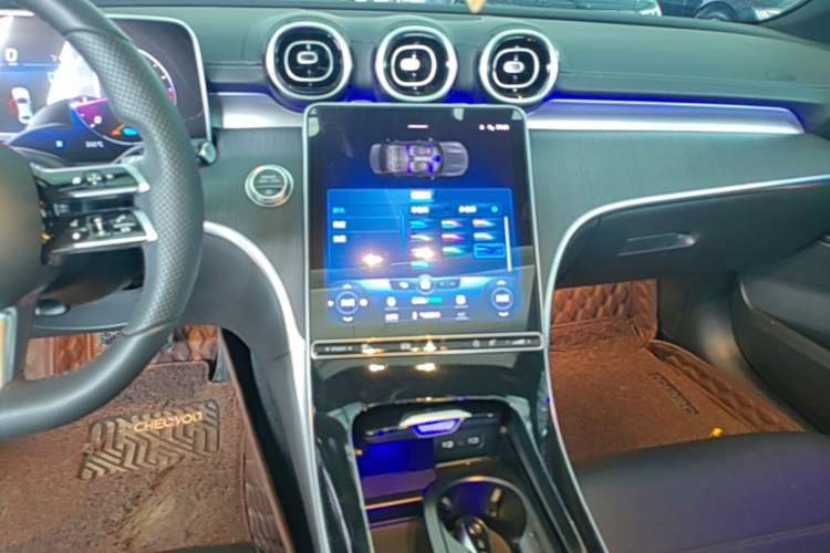 Used Mercedes-Benz C-Class 2022 Restyled C 200 L Sport Edition Audio And AC Panel